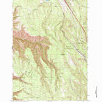 United States Geological Survey Meacham Lake, OR (1963, 24000-Scale) digital map