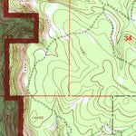 United States Geological Survey Meacham Lake, OR (1995, 24000-Scale) digital map