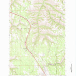 United States Geological Survey Meacham, OR (1964, 24000-Scale) digital map