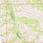 United States Geological Survey Meacham, OR (1964, 24000-Scale) digital map