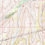 United States Geological Survey Meachum Ridge, UT (1998, 24000-Scale) digital map