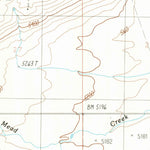 United States Geological Survey Mead Creek, MT (1986, 24000-Scale) digital map