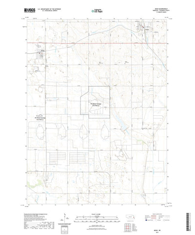 United States Geological Survey Mead, NE (2021, 24000-Scale) digital map