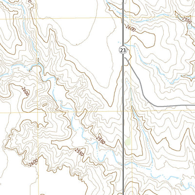 United States Geological Survey Meade, KS (2022, 24000-Scale) digital map