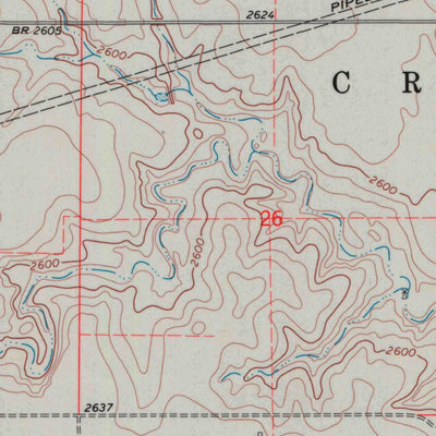 United States Geological Survey Meade NE, KS (1969, 24000-Scale) digital map