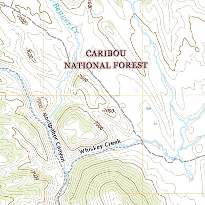 United States Geological Survey Meade Peak, ID (2020, 24000-Scale) digital map