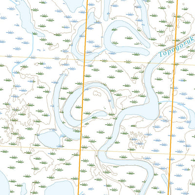 United States Geological Survey Meade River A-1 SE, AK (2020, 25000-Scale) digital map