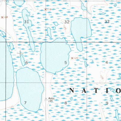 United States Geological Survey Meade River A-4, AK (1955, 63360-Scale) digital map