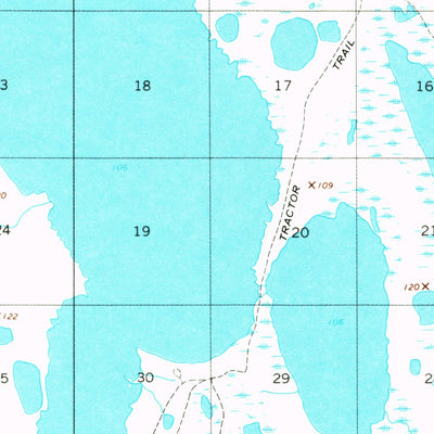 United States Geological Survey Meade River B-1, AK (1955, 63360-Scale) digital map
