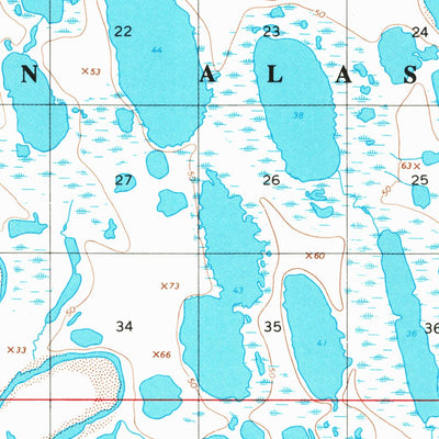 United States Geological Survey Meade River B-2, AK (1955, 63360-Scale) digital map