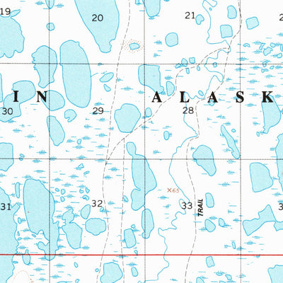 United States Geological Survey Meade River B-3, AK (1955, 63360-Scale) digital map