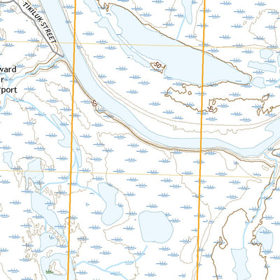 United States Geological Survey Meade River B-3 NE, AK (2020, 25000-Scale) digital map