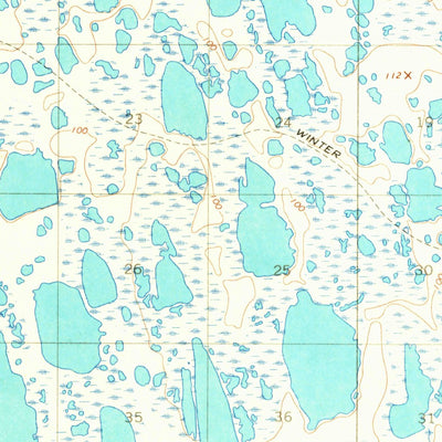 United States Geological Survey Meade River B-5, AK (1955, 63360-Scale) digital map