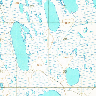 United States Geological Survey Meade River C-1, AK (1955, 63360-Scale) digital map