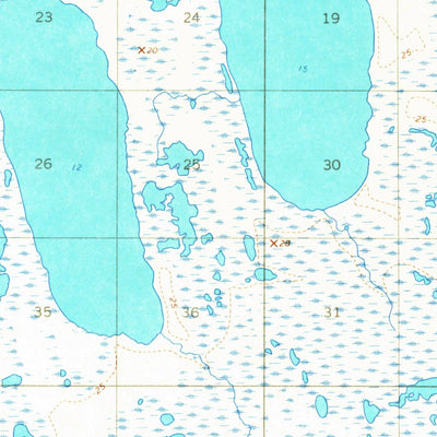 United States Geological Survey Meade River C-1, AK (1955, 63360-Scale) digital map