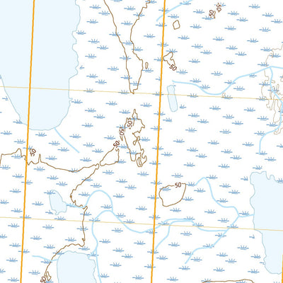 United States Geological Survey Meade River C-1 SE, AK (2020, 25000-Scale) digital map