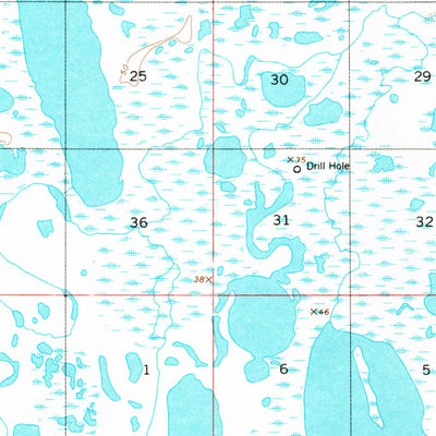 United States Geological Survey Meade River C-2, AK (1955, 63360-Scale) digital map