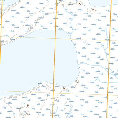 United States Geological Survey Meade River C-2 NE, AK (2020, 25000-Scale) digital map