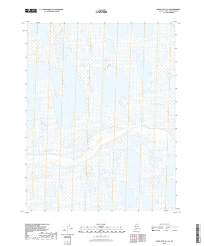 United States Geological Survey Meade River C-2 NW, AK (2020, 25000-Scale) digital map