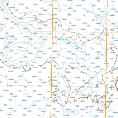 United States Geological Survey Meade River C-4 NE, AK (2020, 25000-Scale) digital map