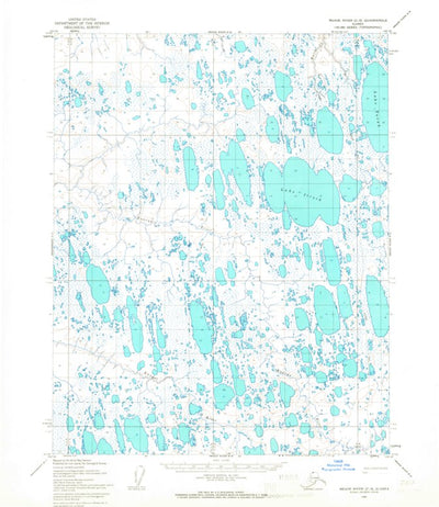 United States Geological Survey Meade River C-5, AK (1955, 63360-Scale) digital map