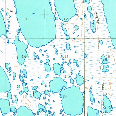 United States Geological Survey Meade River C-5, AK (1955, 63360-Scale) digital map
