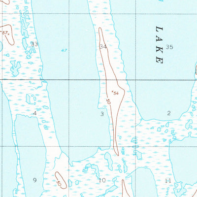 United States Geological Survey Meade River D-2, AK (1955, 63360-Scale) digital map