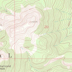 United States Geological Survey Meaden Peak, CO (1962, 24000-Scale) digital map