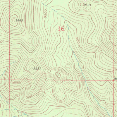 United States Geological Survey Meaden Peak, CO (1962, 24000-Scale) digital map