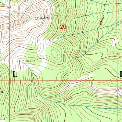 United States Geological Survey Meaden Peak, CO (2000, 24000-Scale) digital map