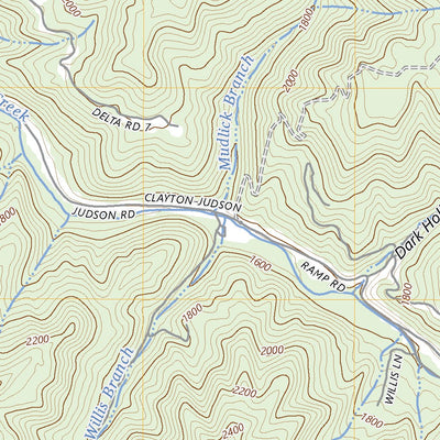 United States Geological Survey Meadow Bridge, WV (2023, 24000-Scale) digital map