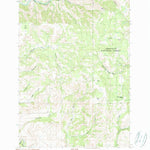 United States Geological Survey Meadow Brook Summit, OR (1990, 24000-Scale) digital map