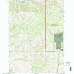 United States Geological Survey Meadow Brook Summit, OR (1995, 24000-Scale) digital map