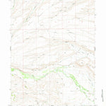 United States Geological Survey Meadow Canyon, WY (1980, 24000-Scale) digital map
