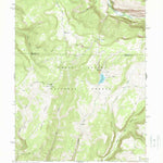 United States Geological Survey Meadow Creek Lake, CO (1966, 24000-Scale) digital map