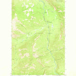 United States Geological Survey Meadow Creek, MT (1970, 24000-Scale) digital map
