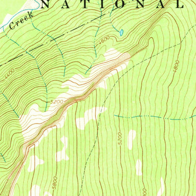 United States Geological Survey Meadow Creek, MT (1970, 24000-Scale) digital map