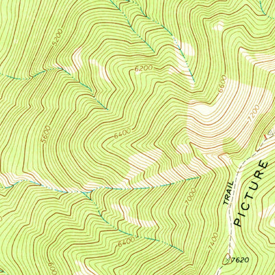 United States Geological Survey Meadow Creek, MT (1970, 24000-Scale) digital map