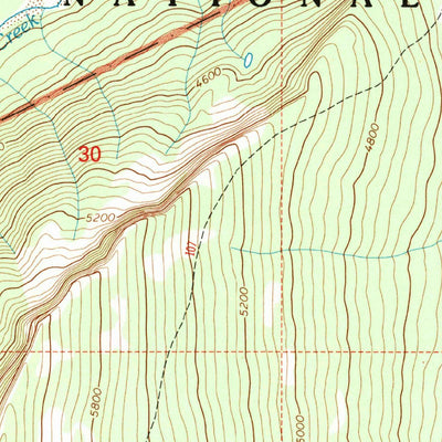 United States Geological Survey Meadow Creek, MT (1994, 24000-Scale) digital map