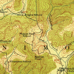 United States Geological Survey Meadow Creek, WV (1915, 62500-Scale) digital map