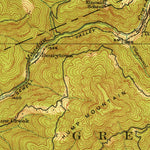 United States Geological Survey Meadow Creek, WV (1915, 62500-Scale) digital map