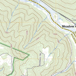United States Geological Survey Meadow Creek, WV (2023, 24000-Scale) digital map