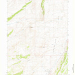 United States Geological Survey Meadow Draw, WY (1965, 24000-Scale) digital map