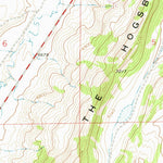 United States Geological Survey Meadow Draw, WY (1965, 24000-Scale) digital map