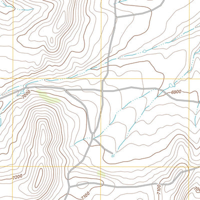 United States Geological Survey Meadow Draw, WY (2012, 24000-Scale) digital map