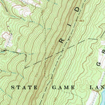 United States Geological Survey Meadow Grounds, PA (1967, 24000-Scale) digital map