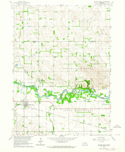 United States Geological Survey Meadow Grove, NE (1963, 24000-Scale) digital map