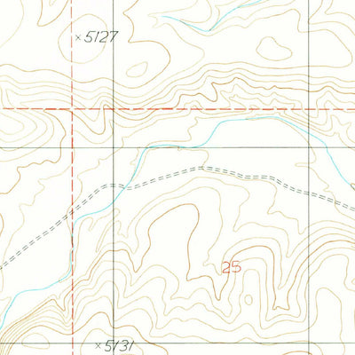 United States Geological Survey Meadow Hill, NM (1989, 24000-Scale) digital map