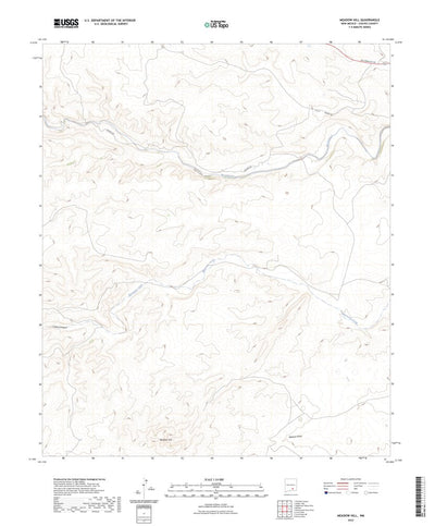 United States Geological Survey Meadow Hill, NM (2023, 24000-Scale) digital map