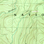 United States Geological Survey Meadow Mountain, WA (1989, 24000-Scale) digital map